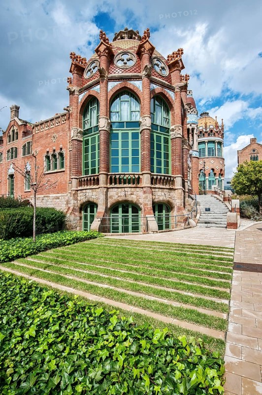Historic hospital complex Hospital de Sant Pau