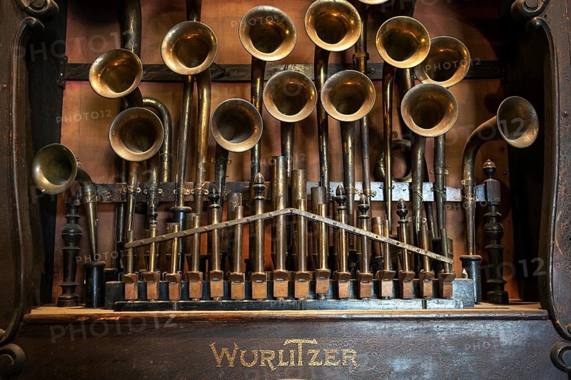 Old organ of Rudolph Wurlitzer