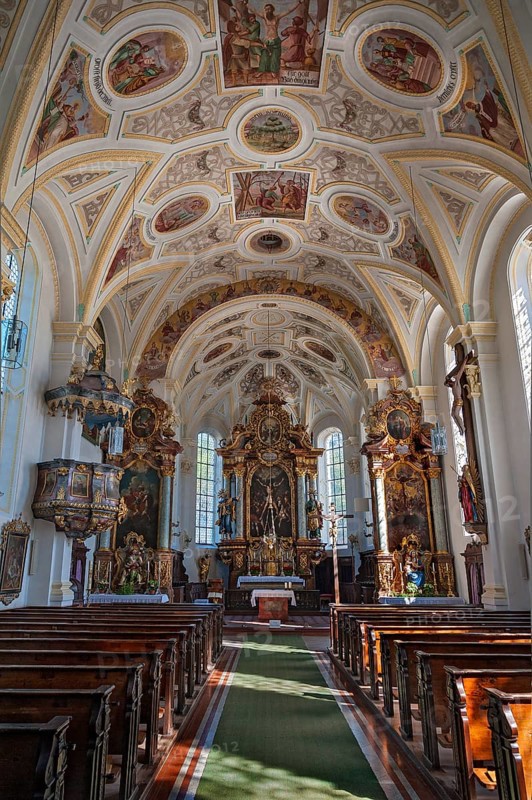 Interior of Parish Church of St. Andrew