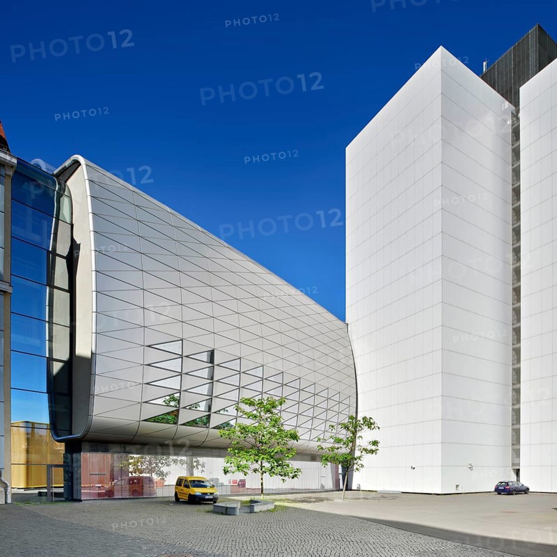 German National Library with German Library and Magazine Tower