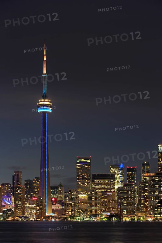 Skyline at night