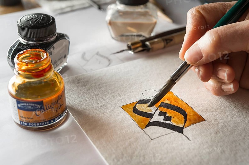 Calligraphy studio