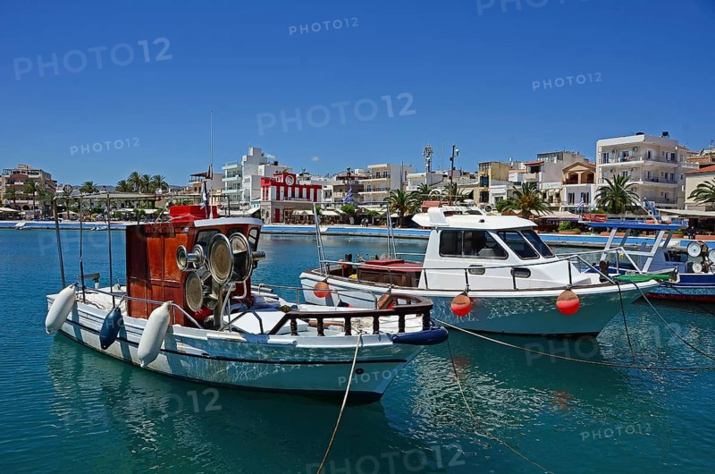 Fishing boats in the port of Sitia Regional district of Lasithi