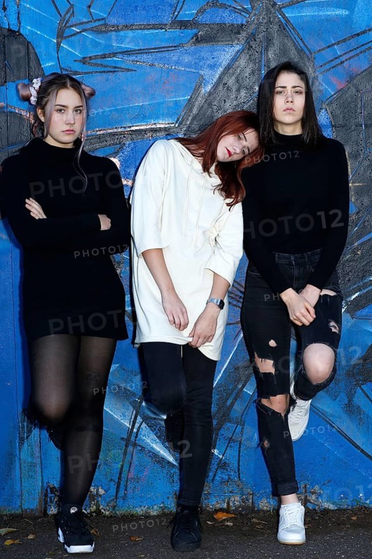 Three girls