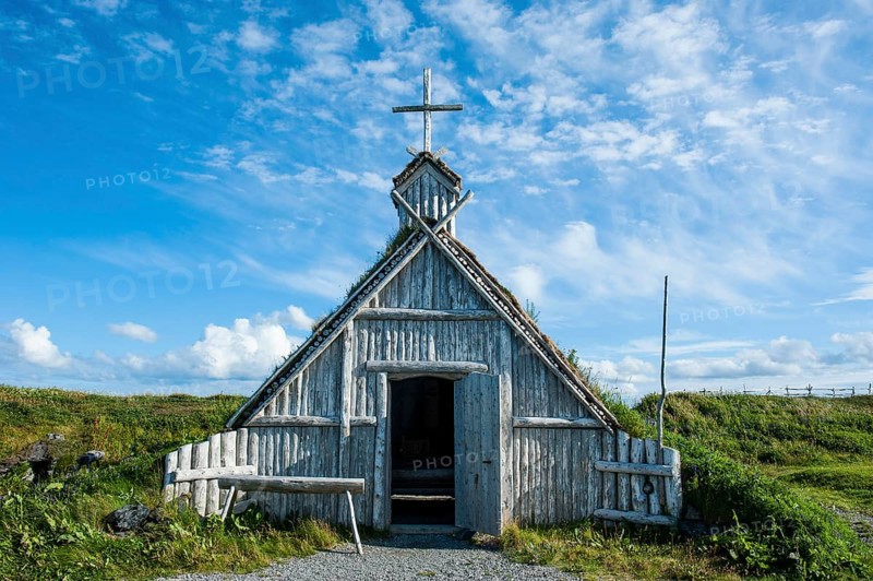 Traditional viking building
