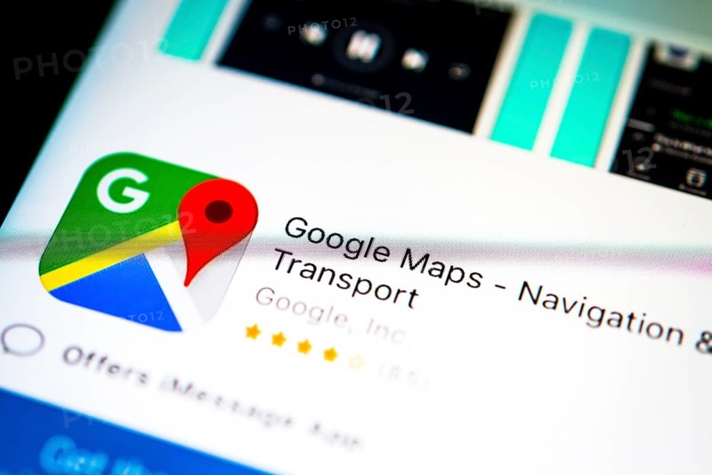 Google Maps App in the Apple App Store