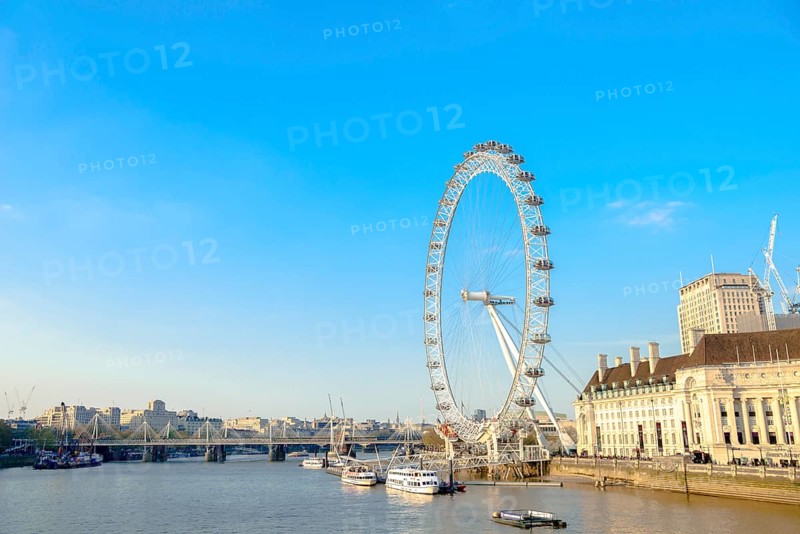 London Eye and Thames