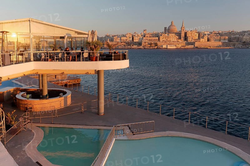 View from Sliema of Valletta