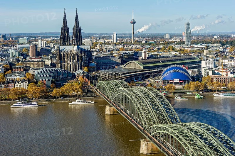 View over the river Rhine