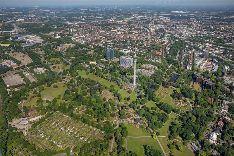 Cityscape with Westfalenpark