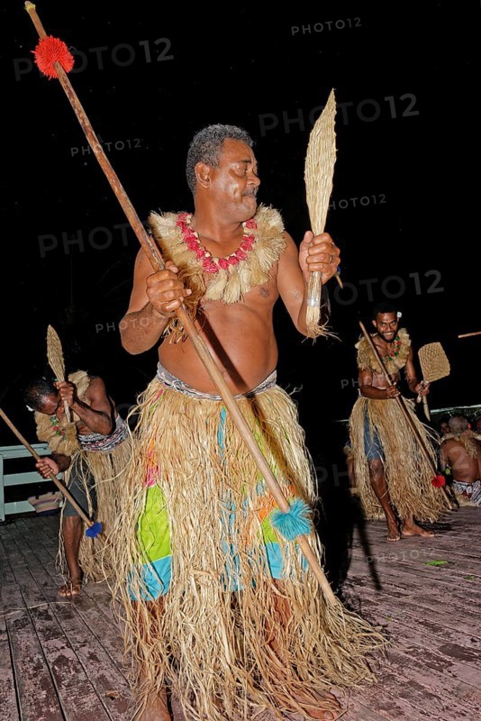 Dancing man at Kava ceremony