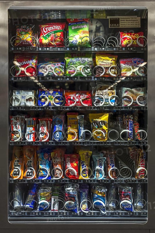Candy machine at the main station