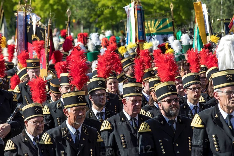 Participants at the 13th German Miners Day in Essen