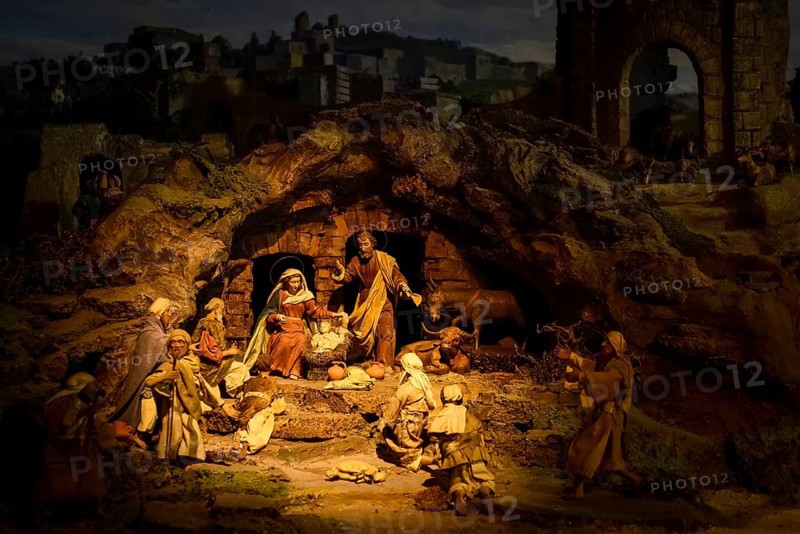 Christmas crib Christkind