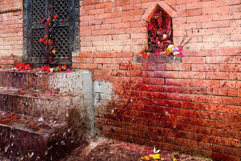 Bloody wall
