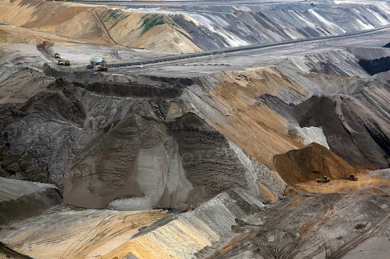 Brown coal surface mine Garzweiler