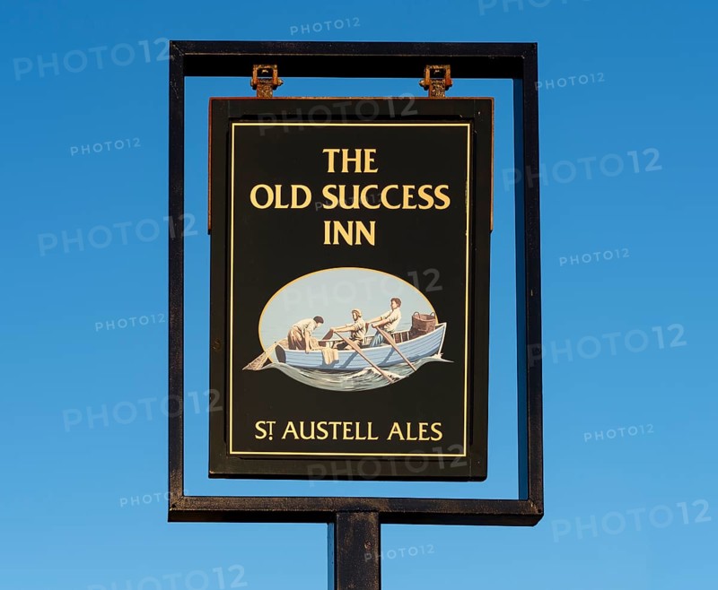 Tavern sign of Old Success Inn
