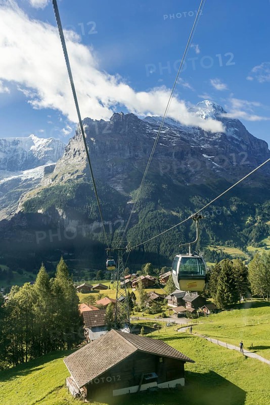 Mountain railway to Grindelwald First