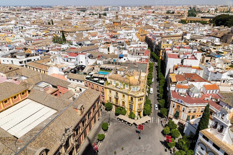 View from Giralda to the Old Town