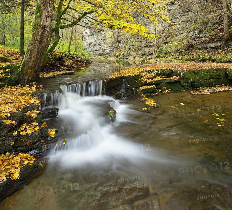 Waterfall in Schlichemklamm