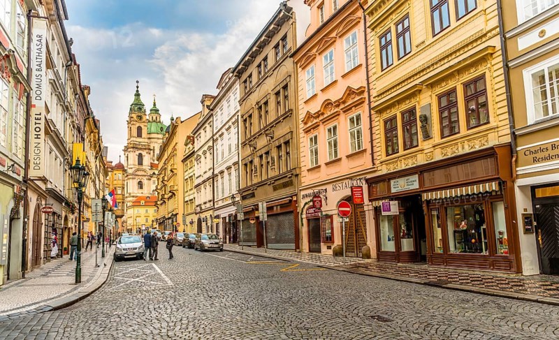 View of street
