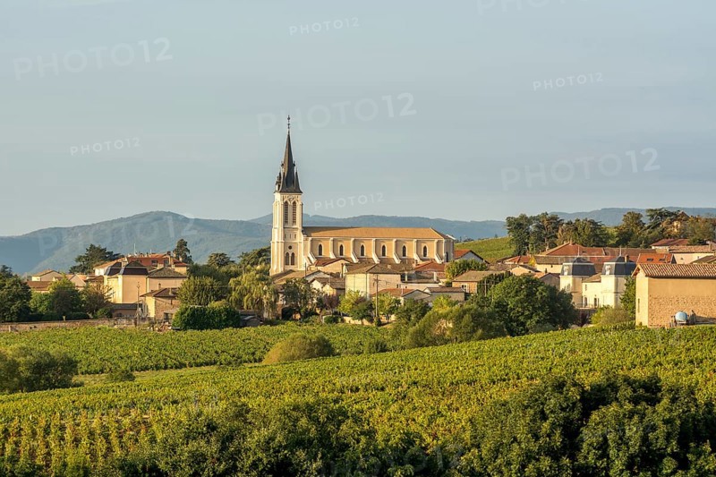 Church of Fleurie village
