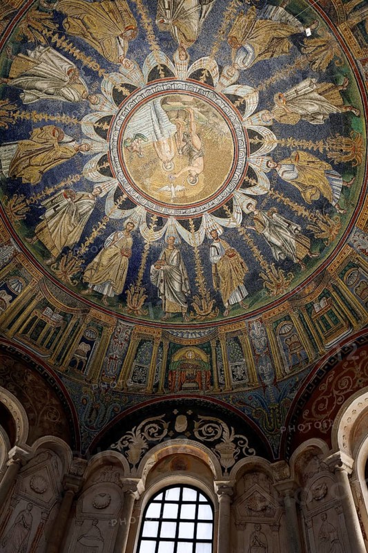Ceiling mosaic
