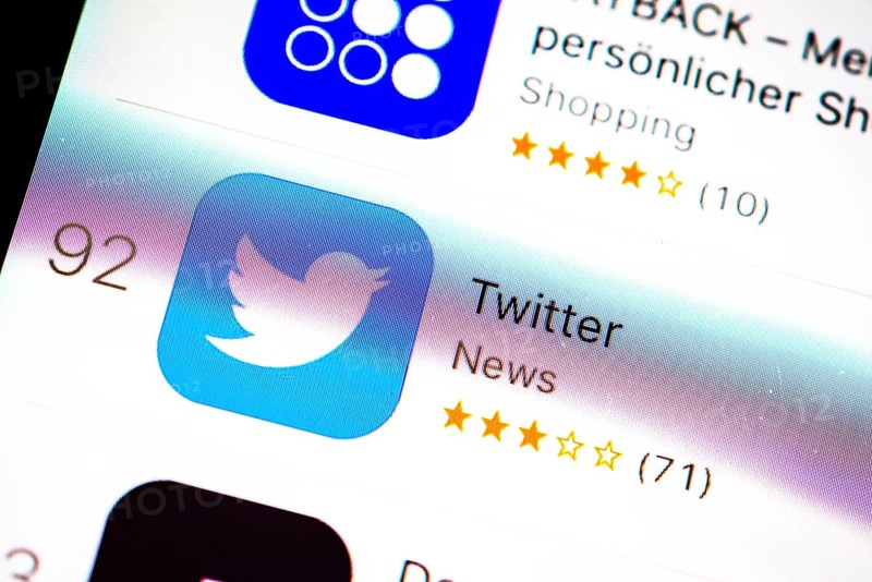 Twitter App in the Apple App Store