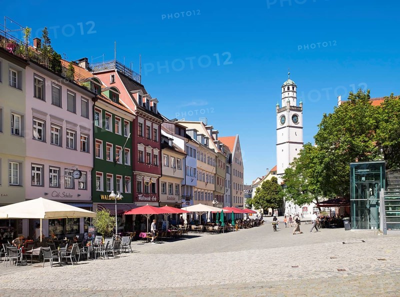 Marienplatz and Blaserturm