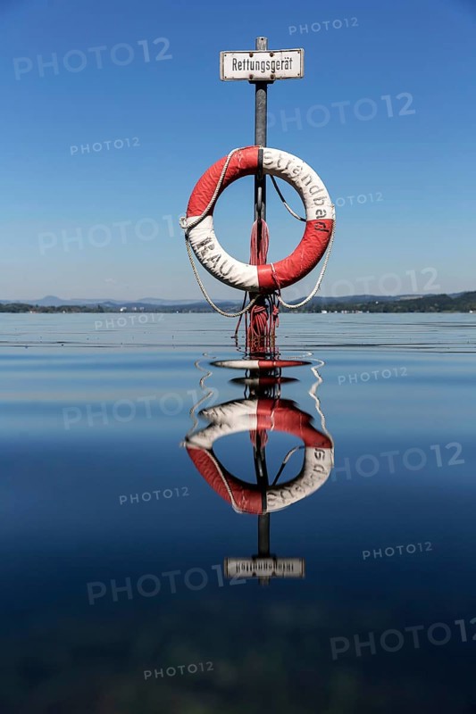 Lifebuoy in flood