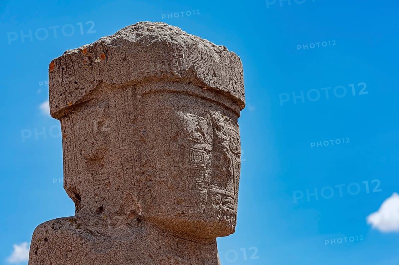 Monolith in Kalsasaya Temple