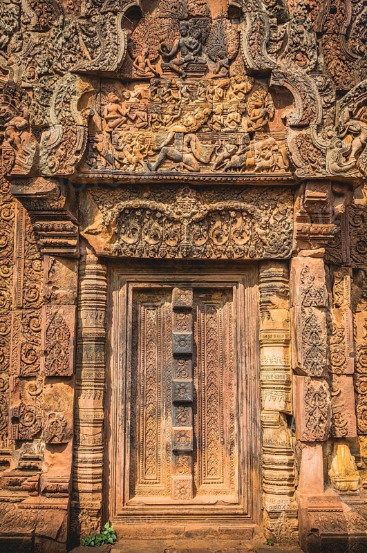 Sandstone entrance gate