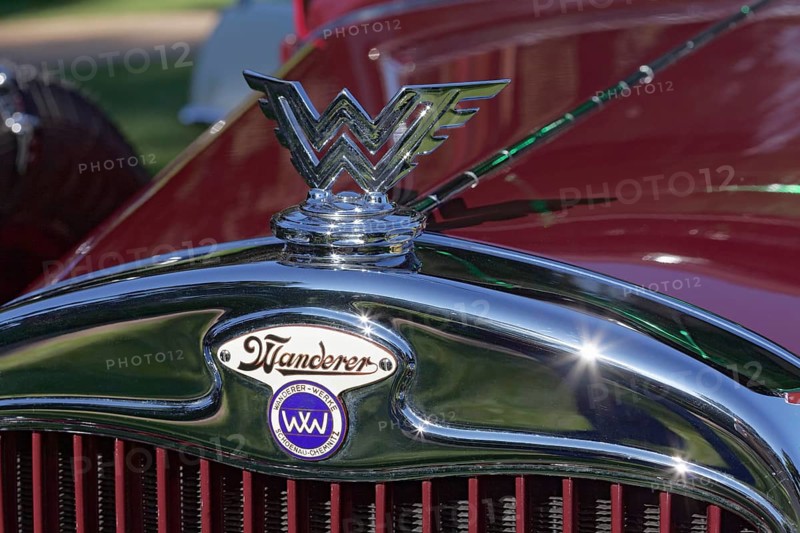 Mascot and emblem of the German car brand Walker