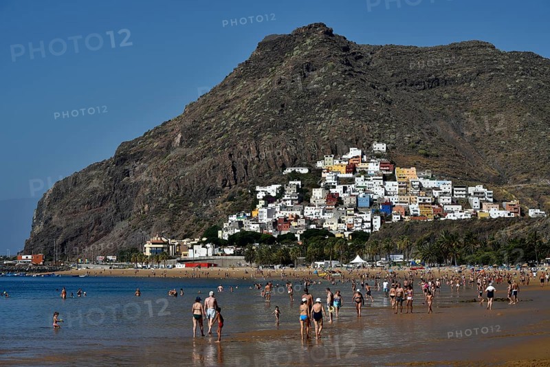 Tourists on the beach