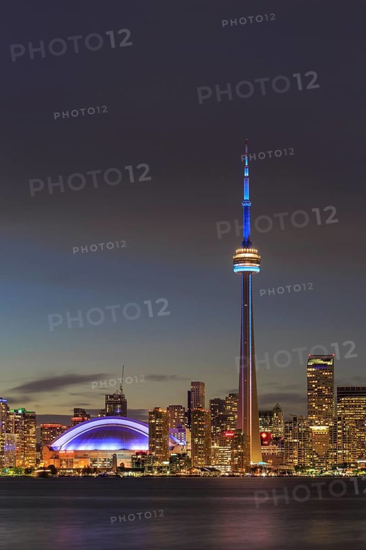 Skyline at night