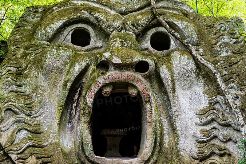 Sculpture of Orcus mouth