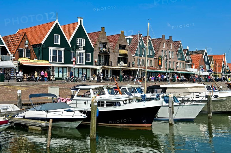 Motorboats at dock