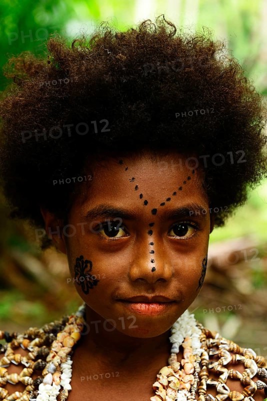 Korafe-Child with face painting