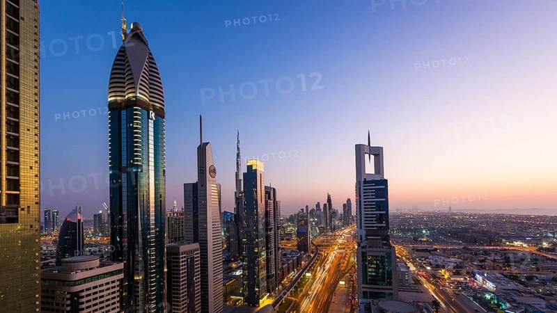 View of sunset from Four Points by Sheraton