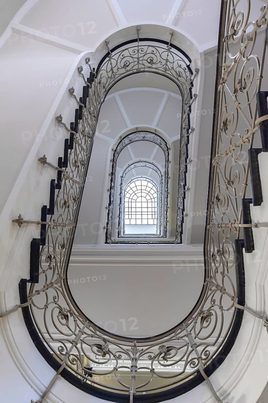 Stairway from below
