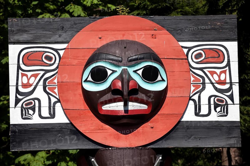 Totem Pole in Stanley Park
