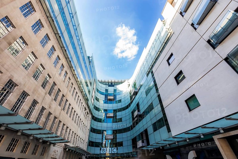Headquarters of the television and radio station BBC