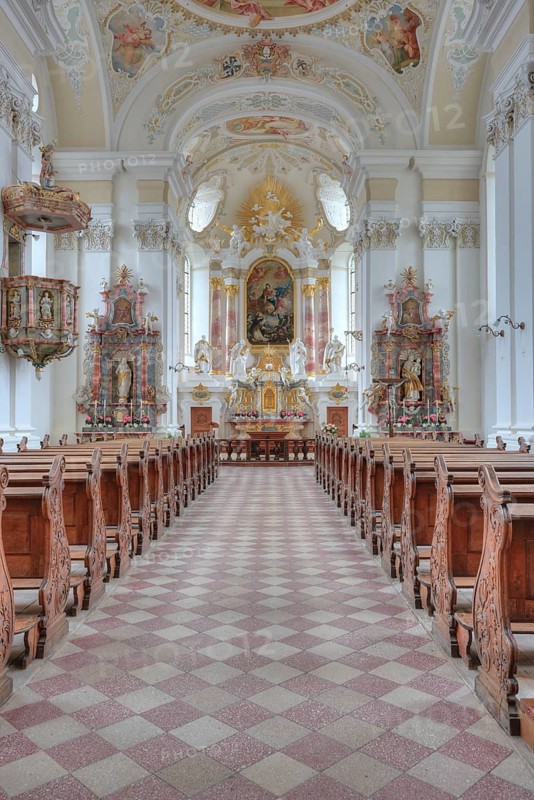 Nave and high altar