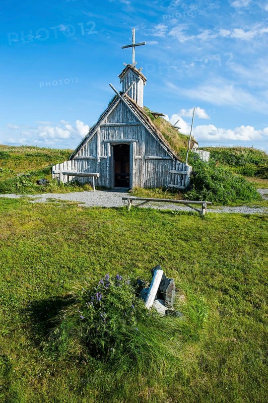 Traditional viking building