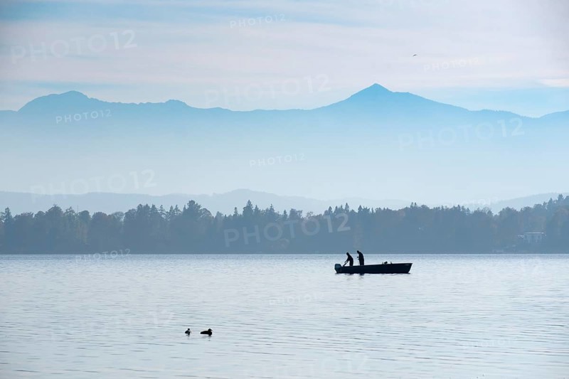 Fisherman in boat