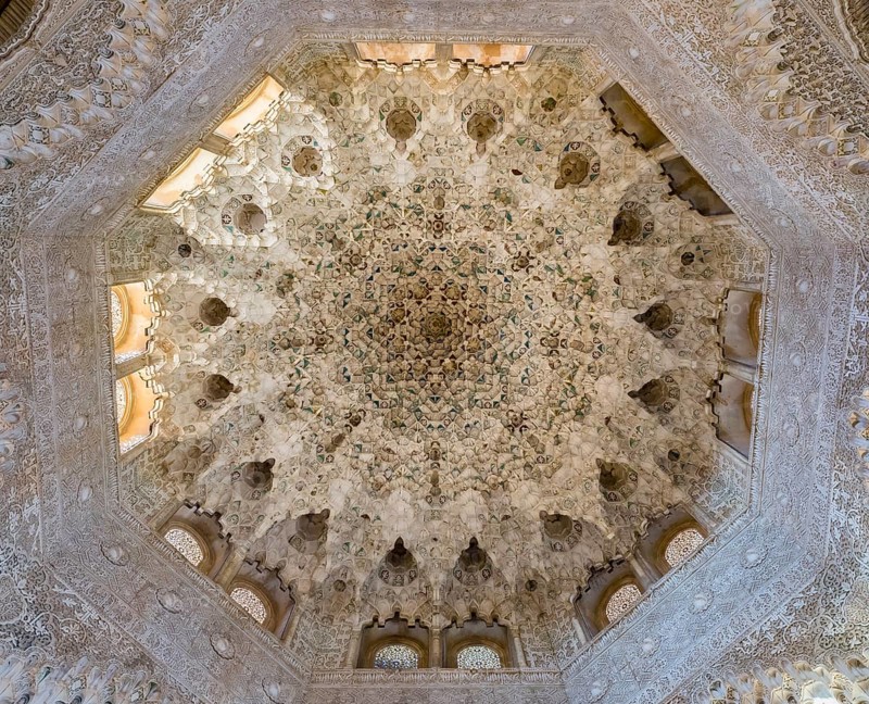 Dome with stucco