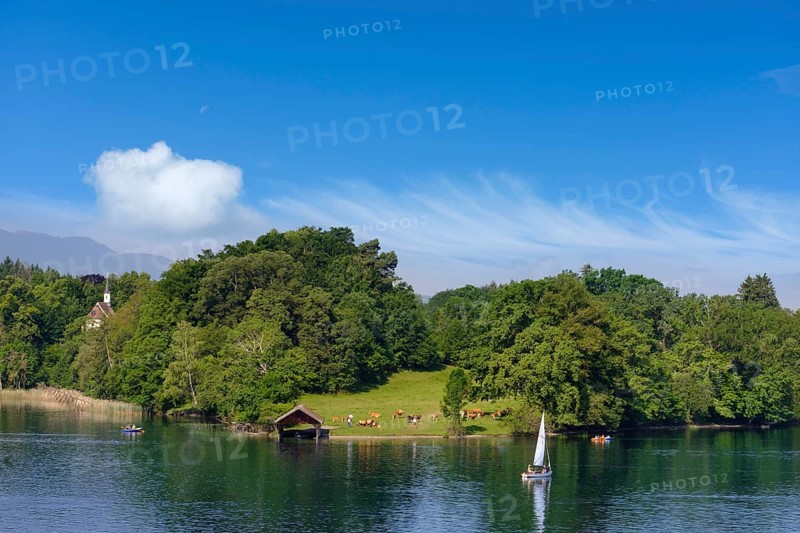 Worth Island with Simpertkapelle