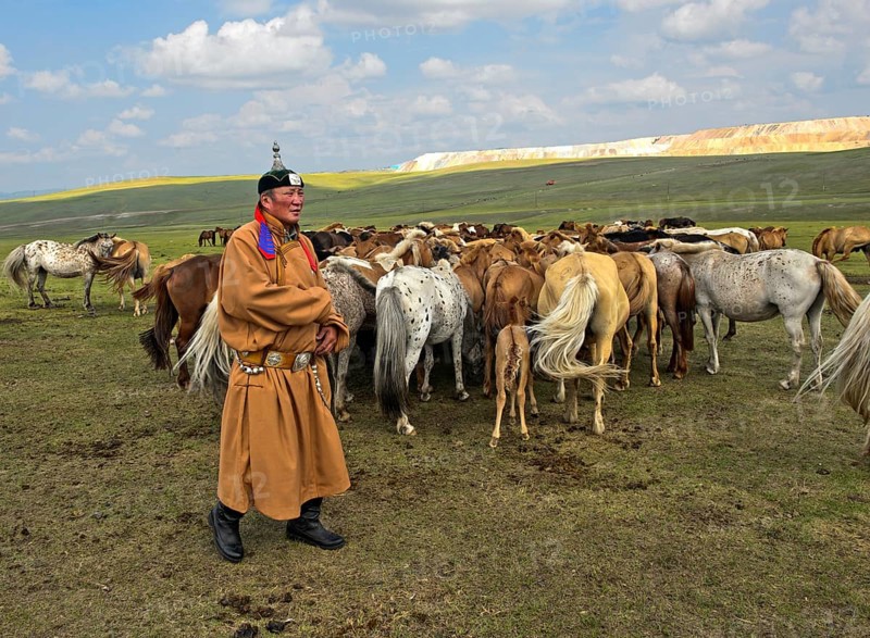 Mongolian man