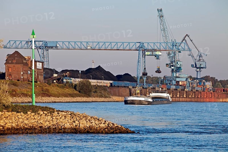 Port of Orsoy on the Lower Rhine