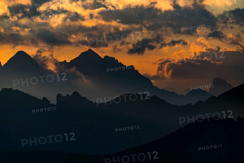 Lechtal Alps in morning light